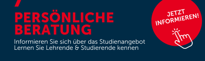 Hinweis auf pers&ouml;nliche Beratung von Karl Landsteiner Universit&auml;t